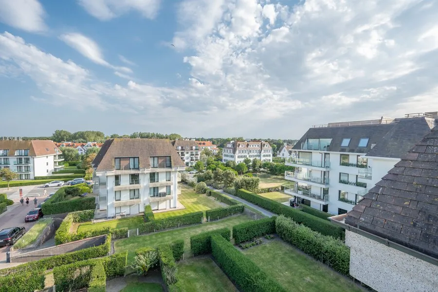 Õhuvaade - Apartment with Sea View on Wandeldijk, Het Zoute