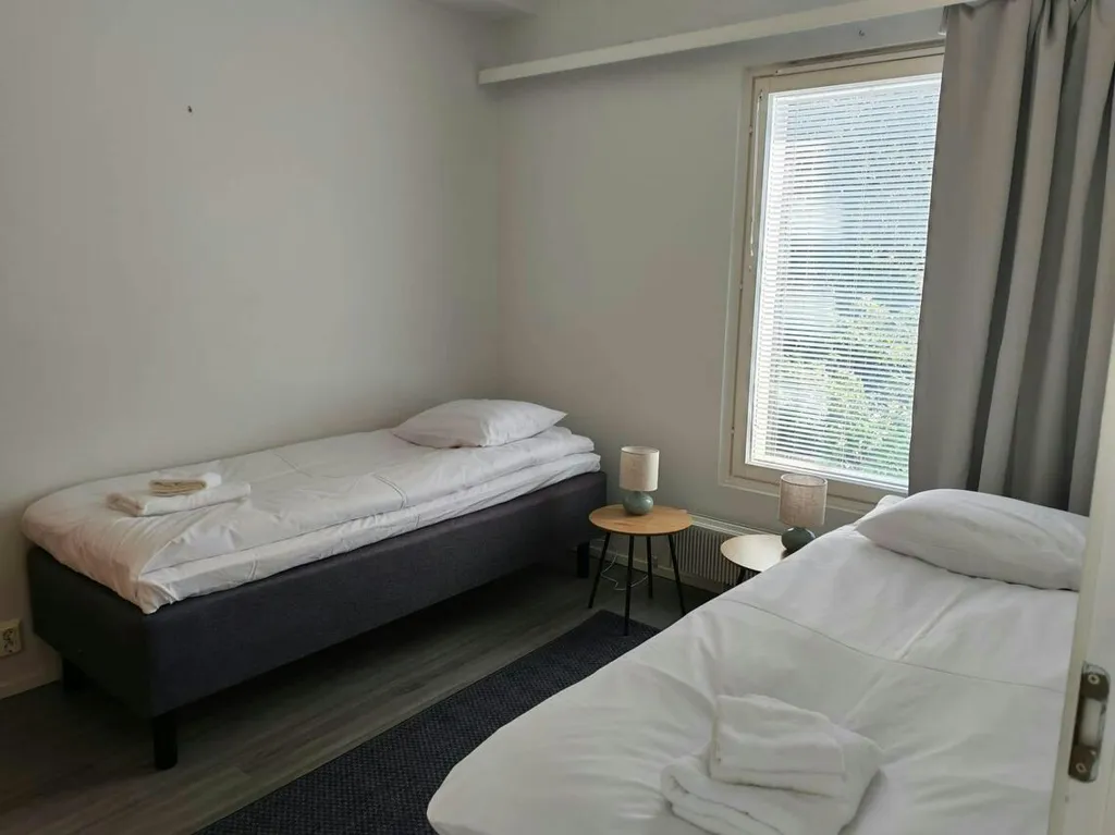 Chambres - 2-Room Apartment with Balcony in Vaasa