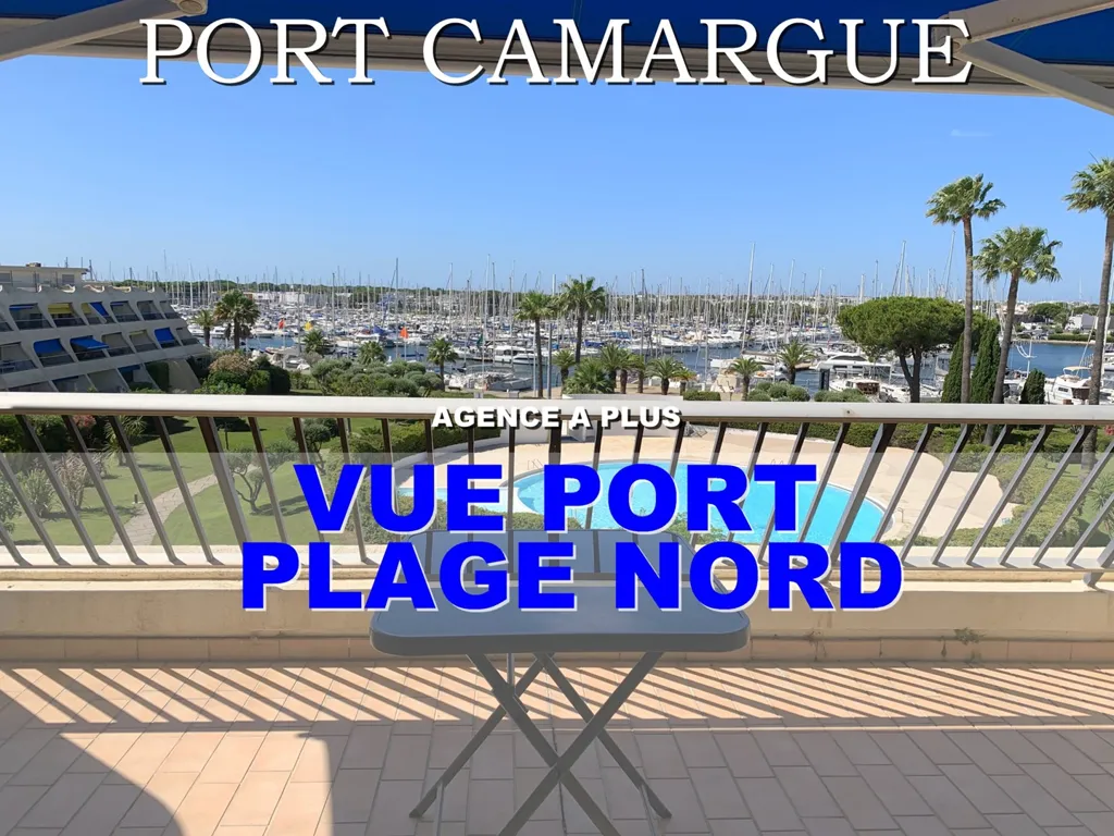 Balcon - Appartement Traversant Vue Port à Plage Nord