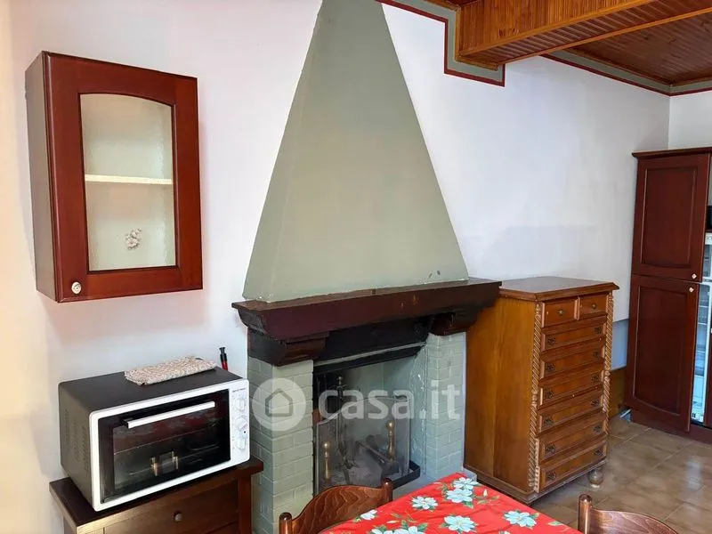 Séjour - Studio Flat with Fireplace in Viterbo