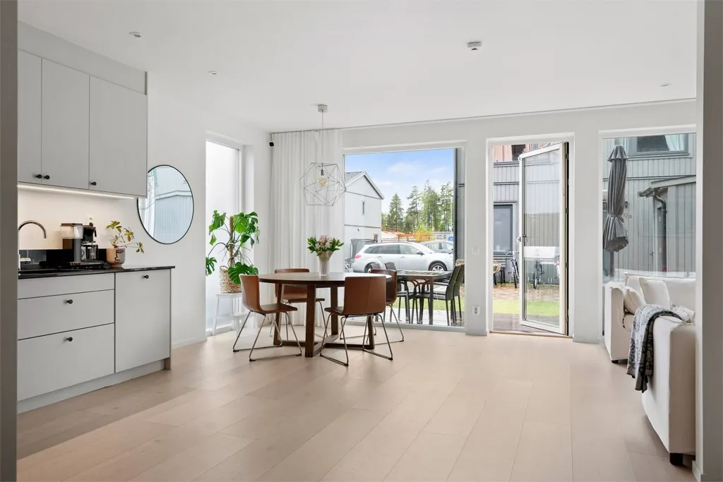 Cucina - Modern Duplex with Garden in Mariefred