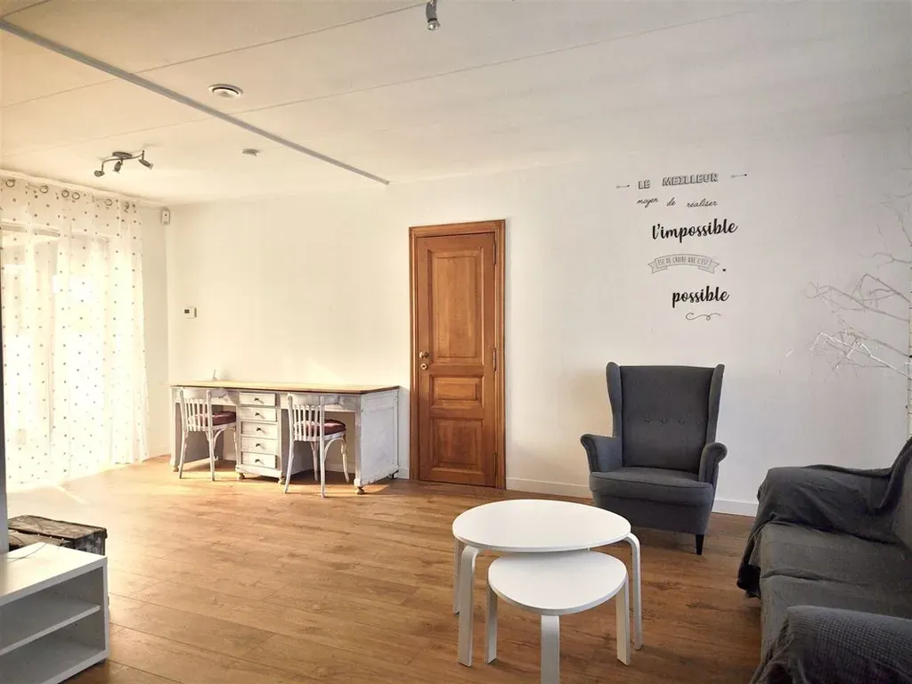 Living Room - 3-Façade House with Garden in Mons