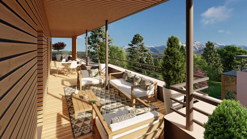 Balcone - Modern Apartment with Balcony near Gap