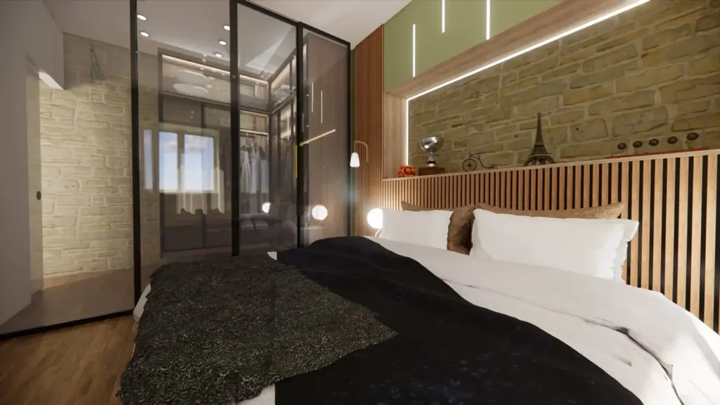 Chambres - Liberty-Style Apartment with Balcony in Palermo