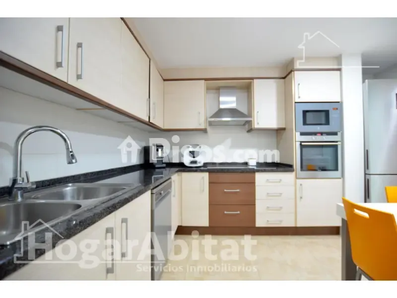 Köök - Modern Flat with Balcony in Tavernes de la Valldigna