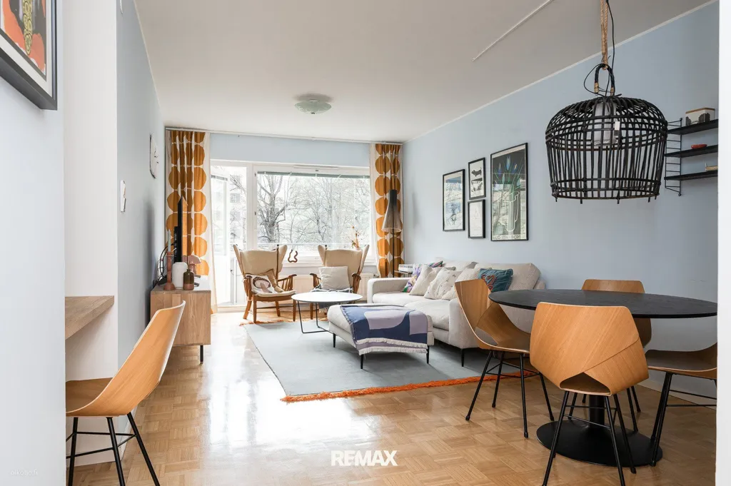 Salle à manger - Bright Apartment with Balcony in Central Lahti