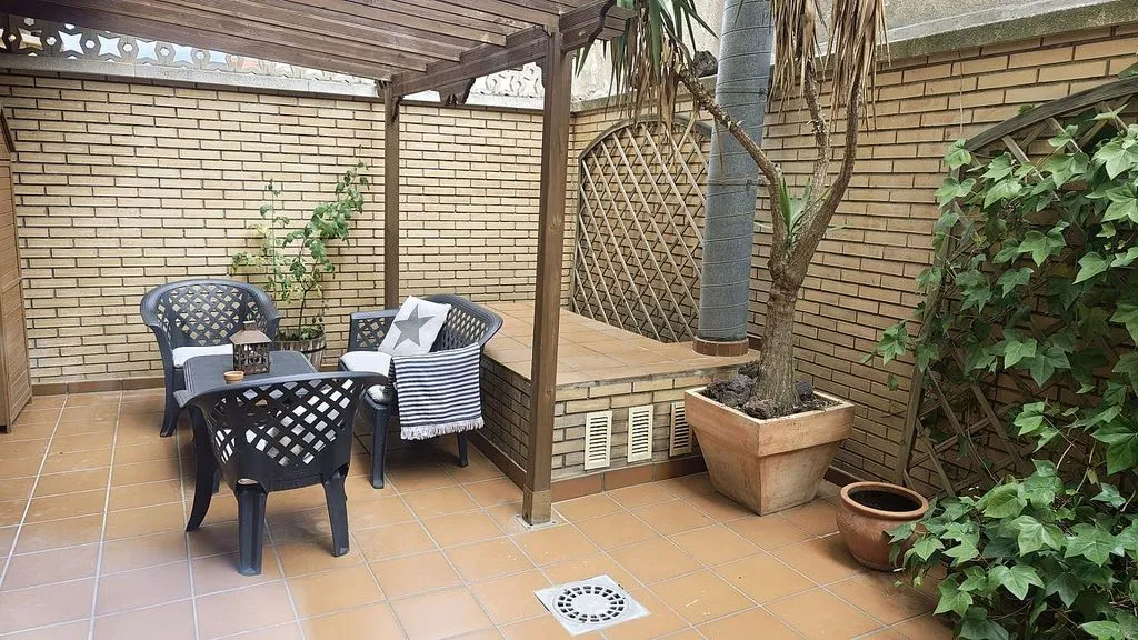 Terrass - Furnished Flat with Patio in Puertollano Centre