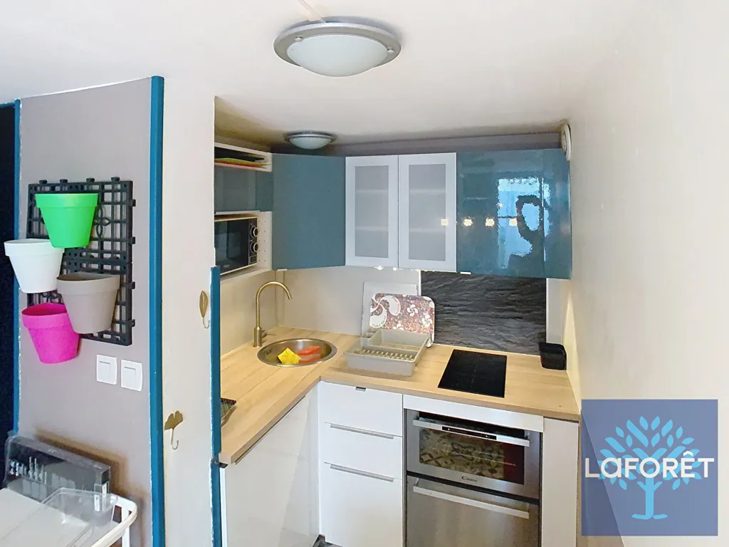 Cuisine - Appartement Duplex Meublé à Dax