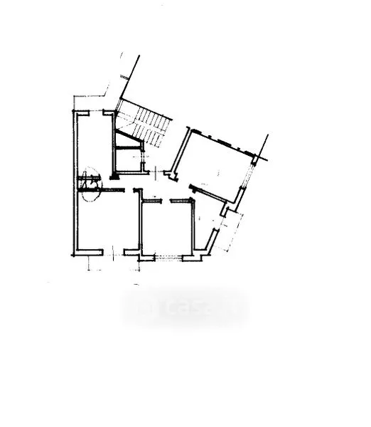 Plan - Trilocale with Balcony in Vercelli