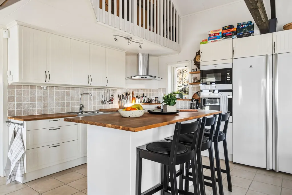 Cocina - Villa with Sea View in Hanhals