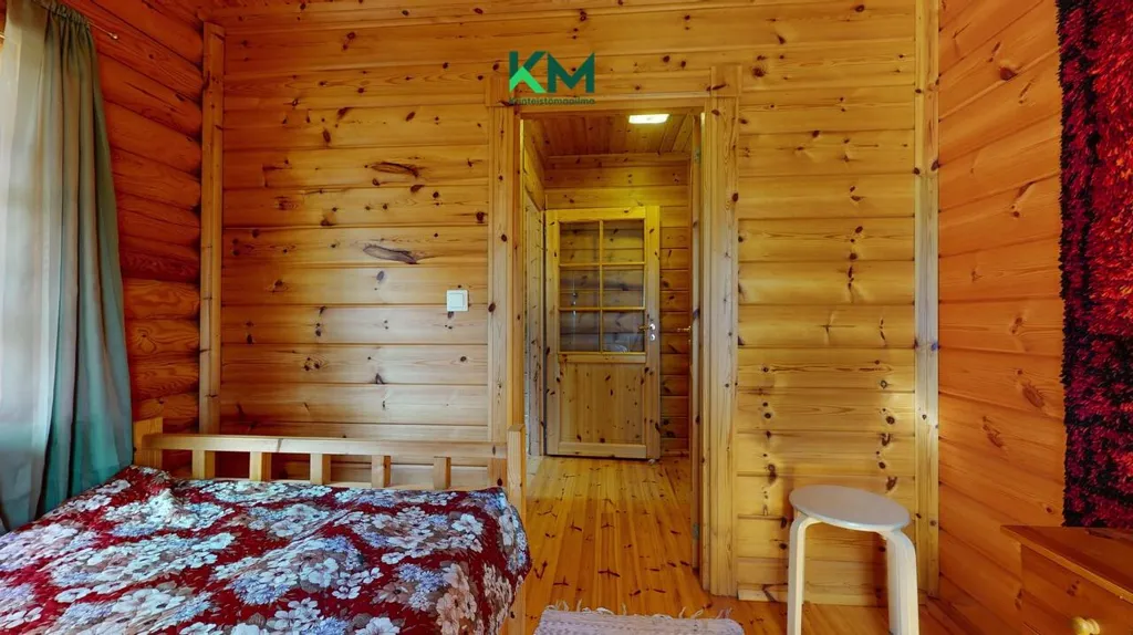 Bedrooms - Cottage with Private Sauna in Maksamaa