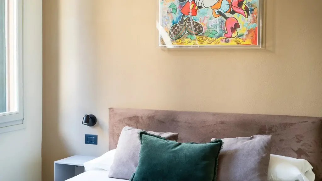 Camere da letto - Modernised Trilocale in Oltrarno, Florence