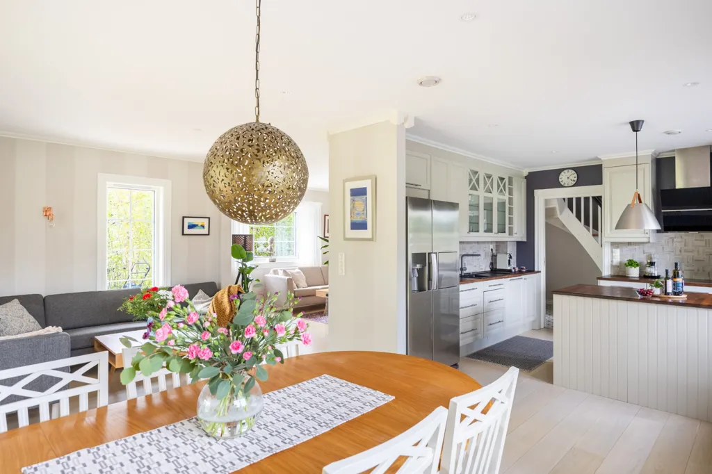 Salle à manger - Sunny Detached House with Terrace in Nadderud