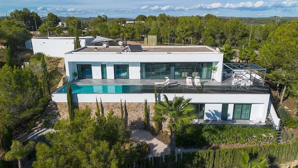Vue aérienne - Luxury Villa with Golf Views in Orihuela