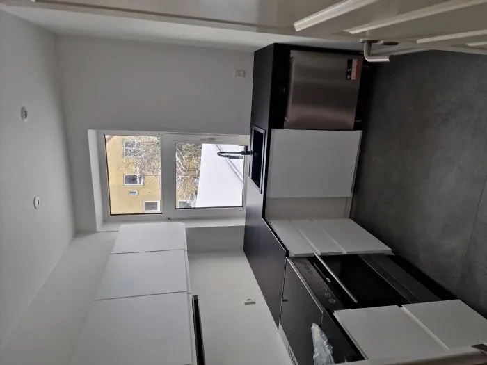 Cuisine - Modernised Flat with Green Triangle View in Vejle