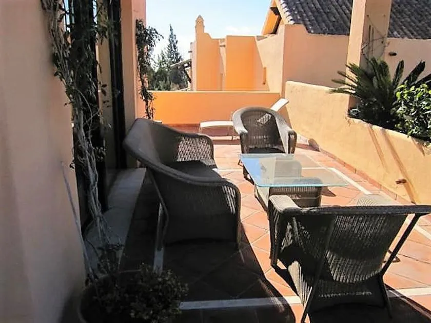 Terrasse - Penthouse with Terraces in Estepona