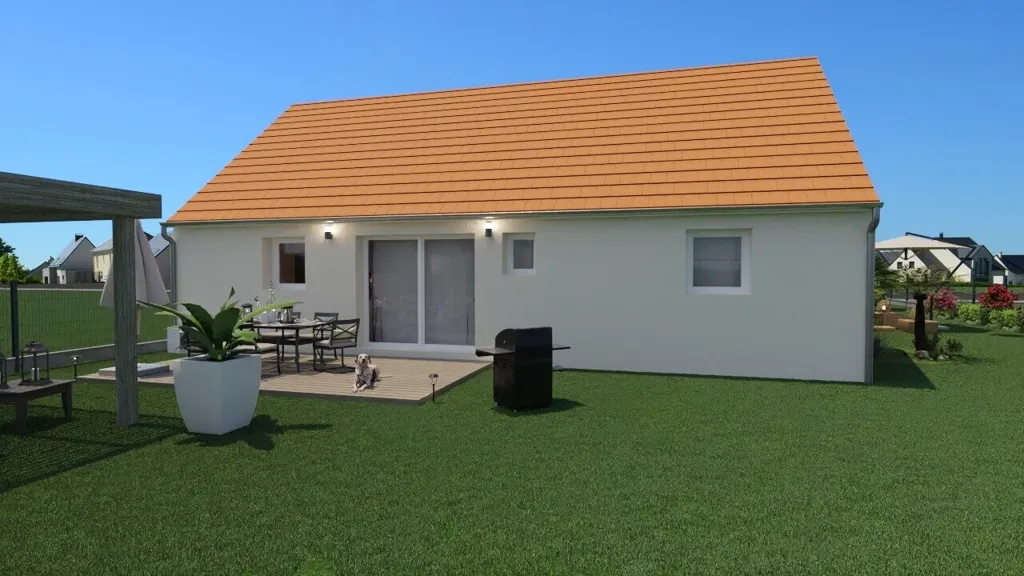 New House with Garage in Ouzouer-le-Marché