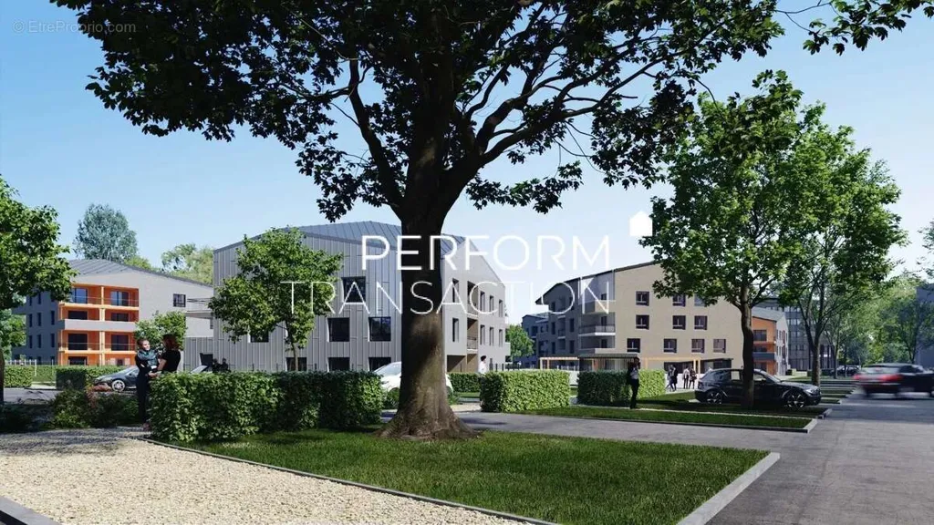 Extérieur - Appartement avec balcon à Échirolles