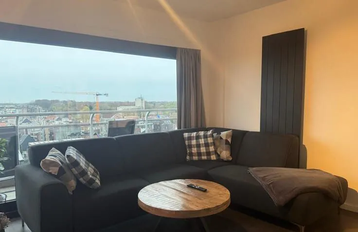 Soggiorno - Apartment with Canal View in Deurne, Antwerp