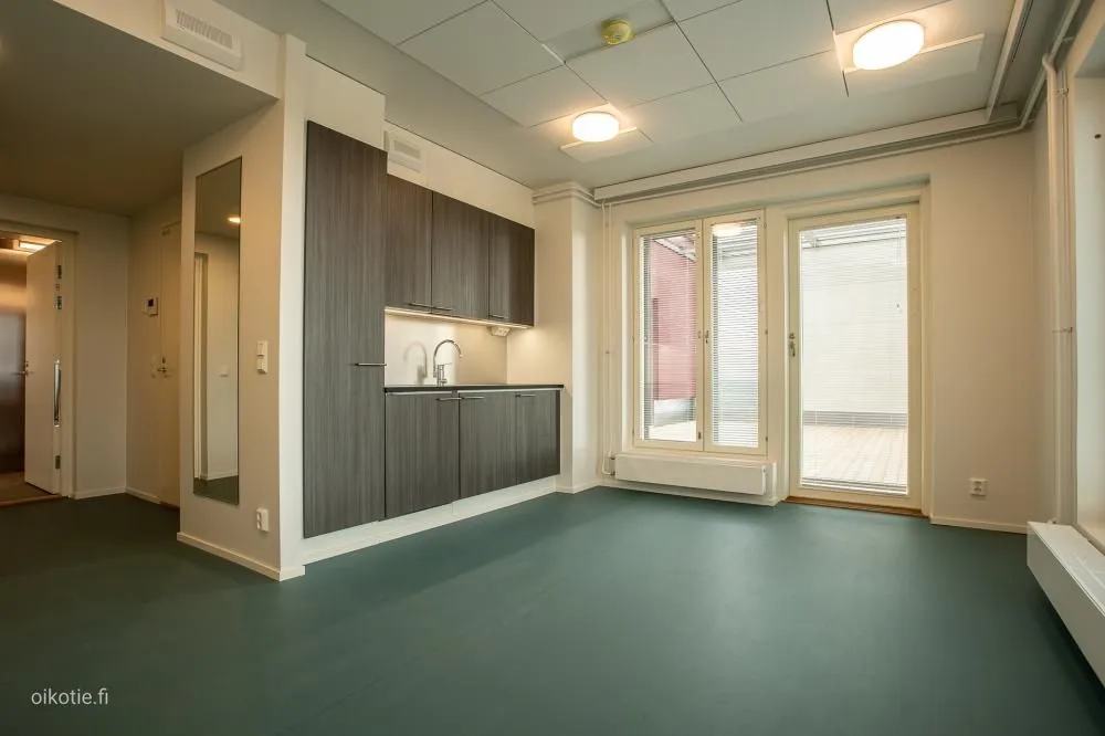 Living Room - Modern Studio with Gym in Myyrmäki, Vantaa