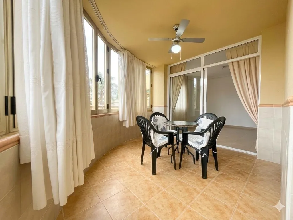 Terrasse - Flat with Terrace in La Carihuela, Torremolinos