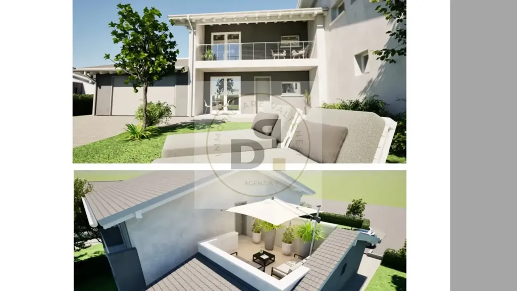 Newly Constructed Villa with Terrace in Gavardo