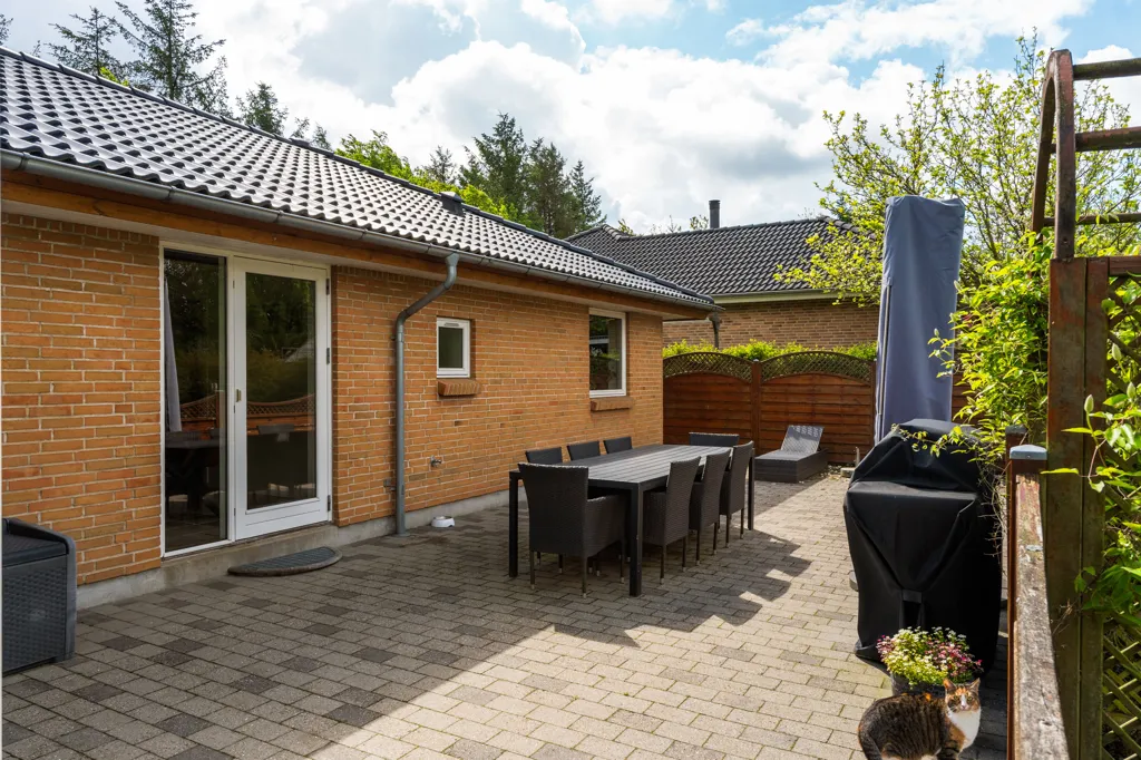 Terrace - Detached Villa with Garden in Karup J