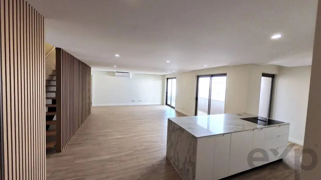 Köök - Luxury Flat with City View in Almancil