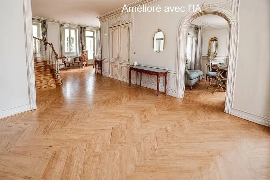 Living Room - Duplex Flat with Balconies in Marseille