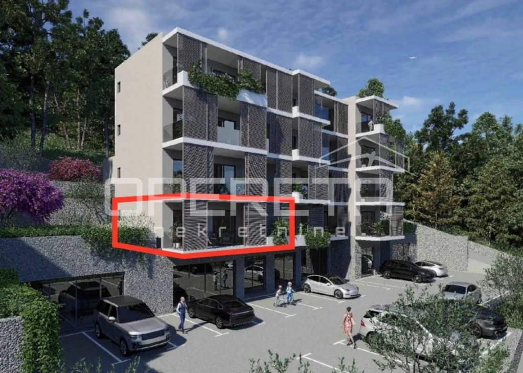 Spacious Two-Bedroom Apartment with Balcony in Omiš