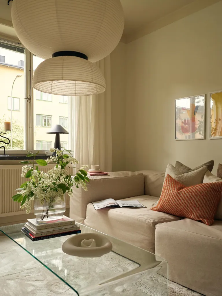 Séjour - Apartment with Balcony in Hammarbyhöjden