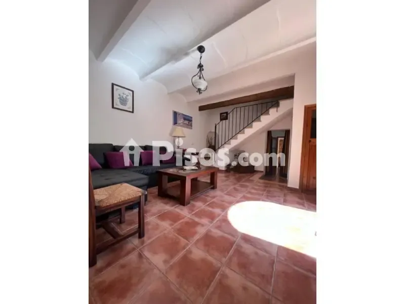 Living Room - Rustic Finca with Pool in S'Horta