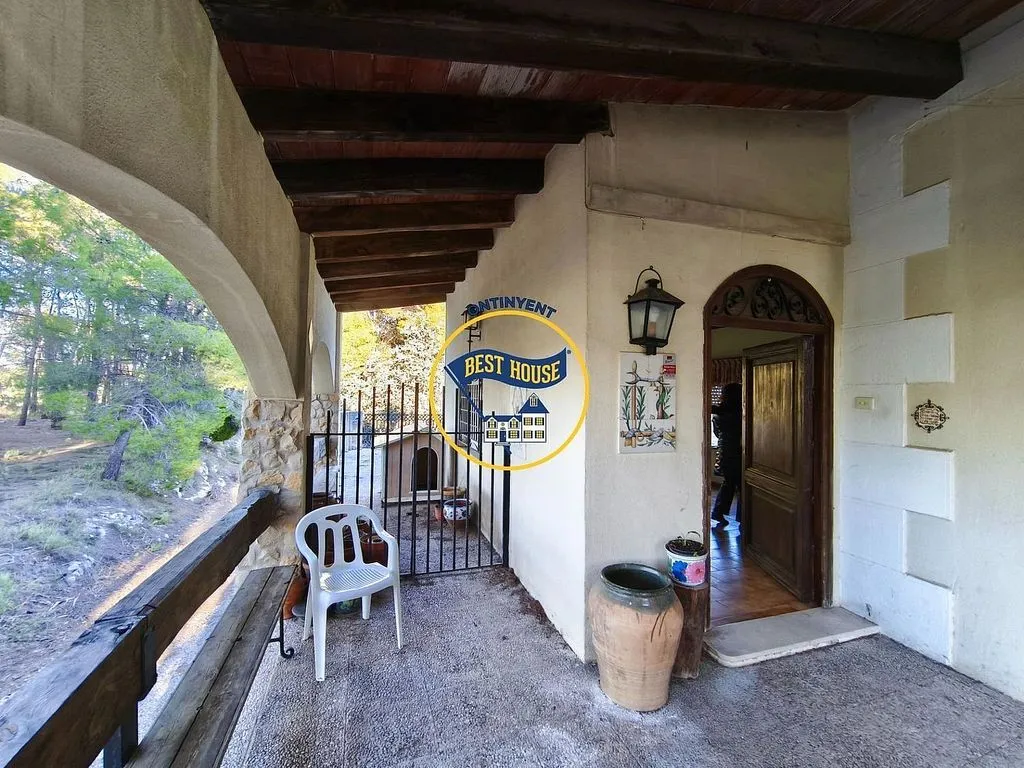 Terrass - Historic House with Pool in Ontinyent, Valencia
