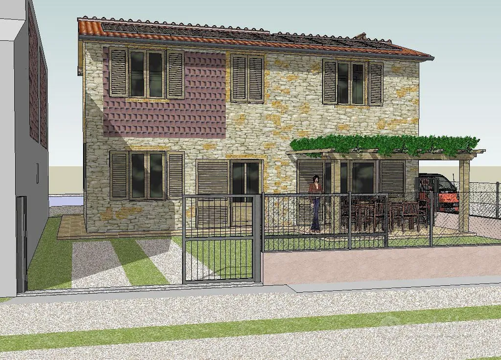 Rustico Under Renovation with Private Garden in Massa Macinaia