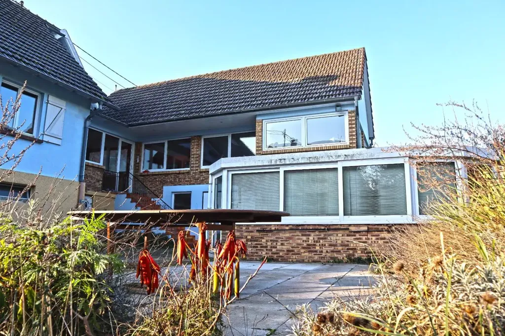 Jardin - Maison d'Architecte avec Véranda à Soultz-sous-Forêts