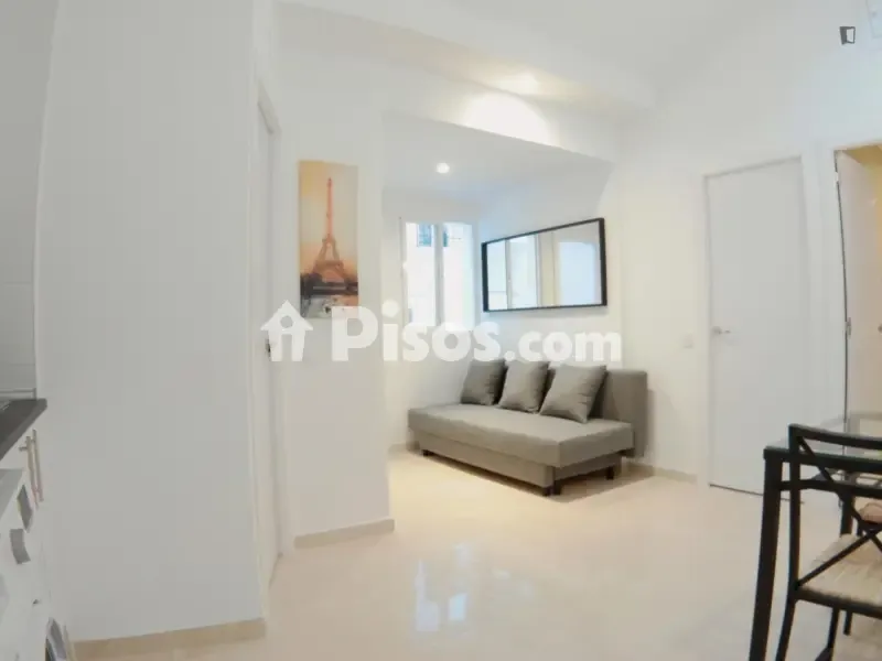 Séjour - 2-Bedroom Flat in Usera, Madrid