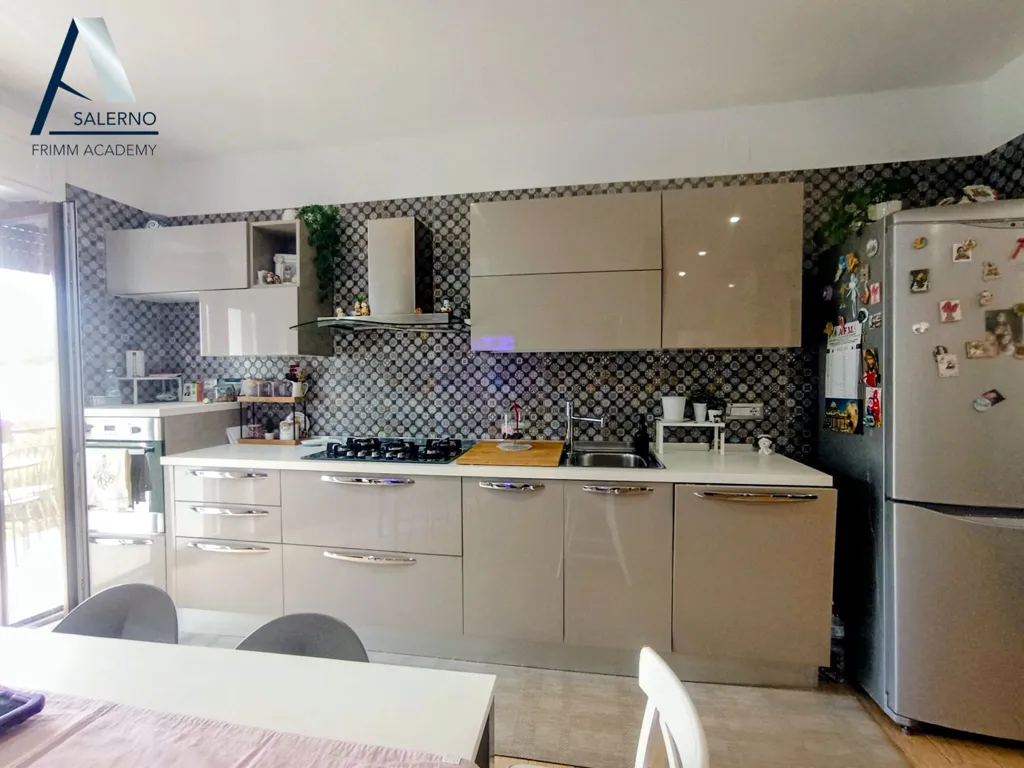 Cuisine - Apartment with Terrace in Baronissi