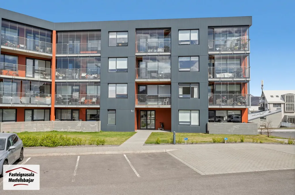 3-toaline korter asukohas Mosfellsbær