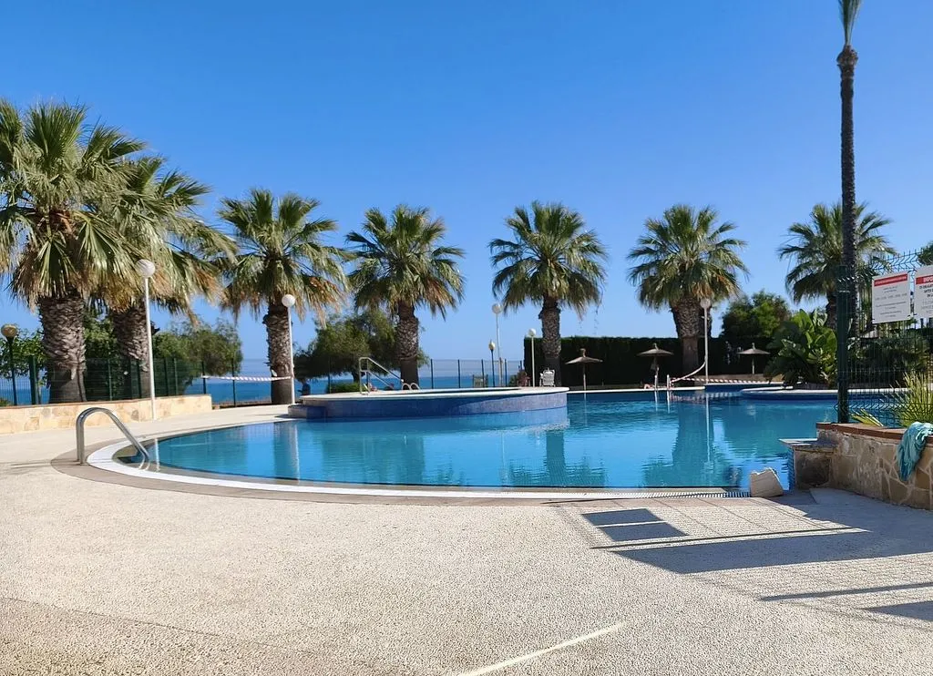 Seafront Apartment with Pool in Cabo Roig