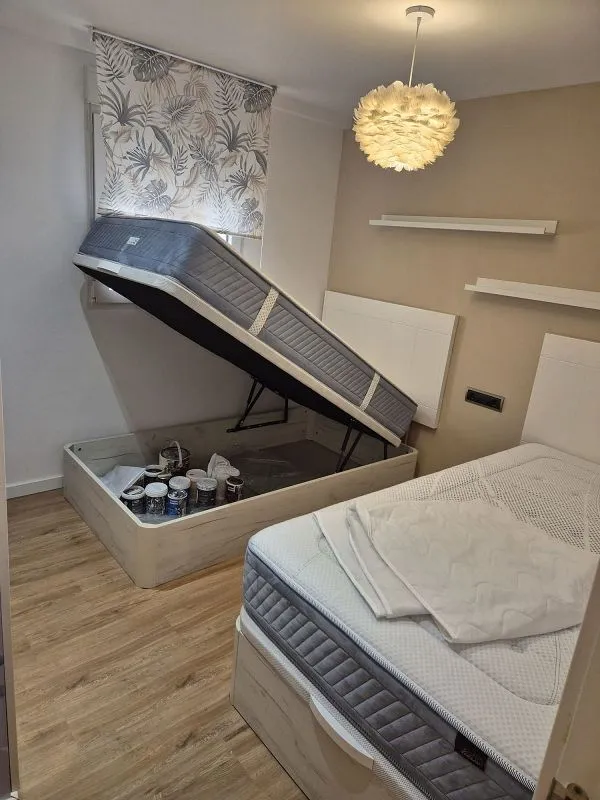 Camere da letto - 2-Bedroom Flat with Balcony in Orriols