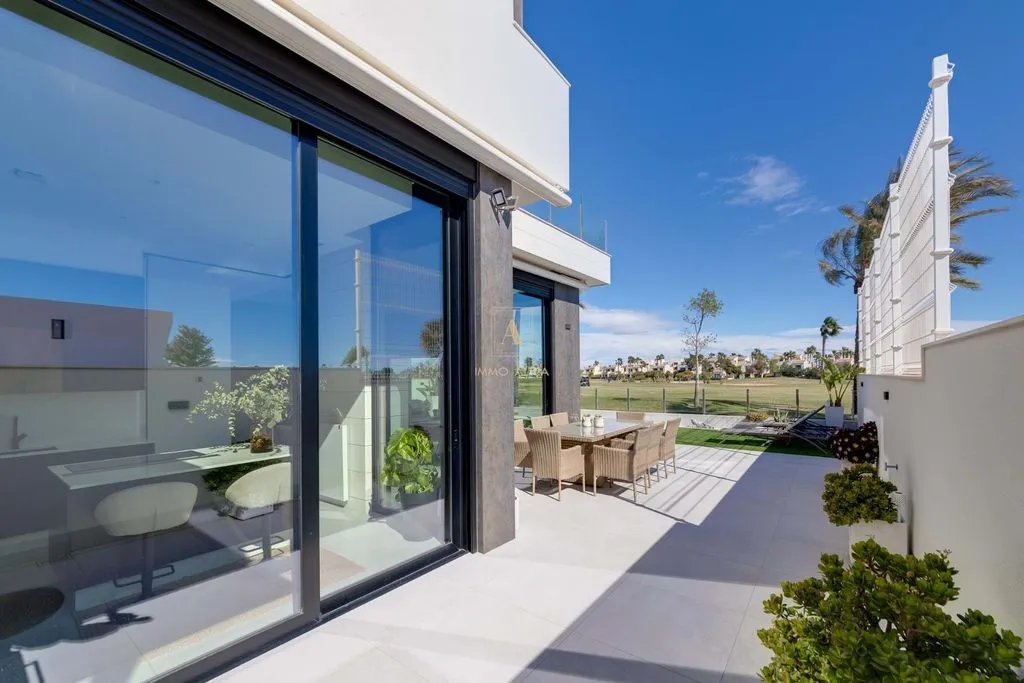 Terrasse - New Build Villa on Golf Course in Pilar de la Horadada