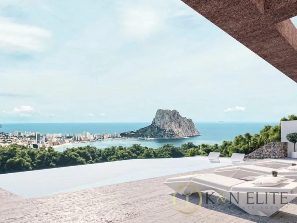 Terrass - Modern Villa with Sea Views in Calpe