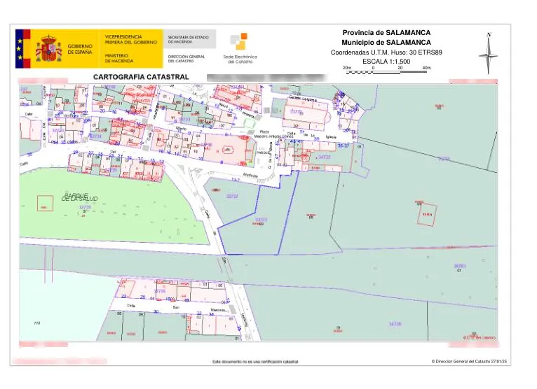 Plot with Planning Permission in Salamanca