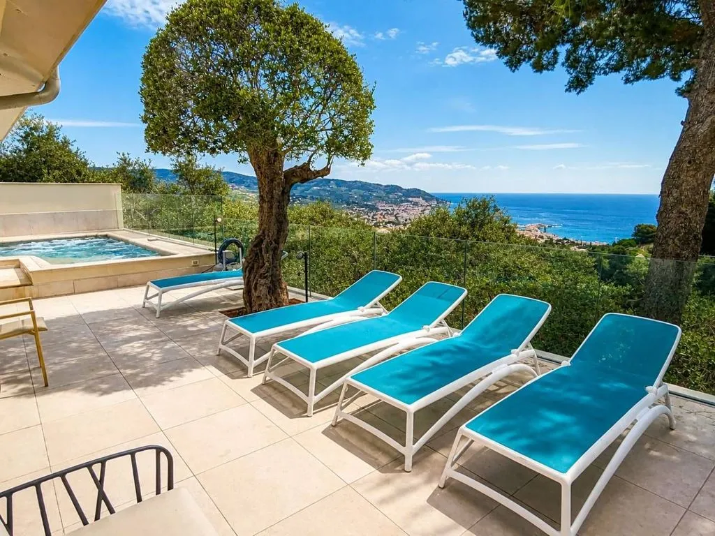 Terrasse - Luxury Villa with Pool in Diano Marina
