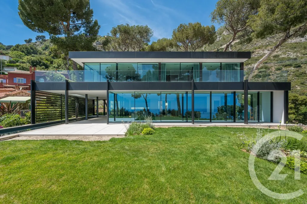 Extérieur - Villa Contemporaine avec Vue Mer à Èze