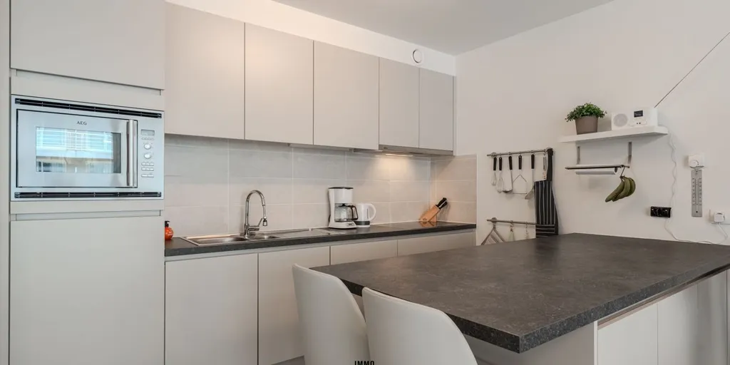 Cuisine - Appartement Nécessaire avec Terrasse à Middelkerke