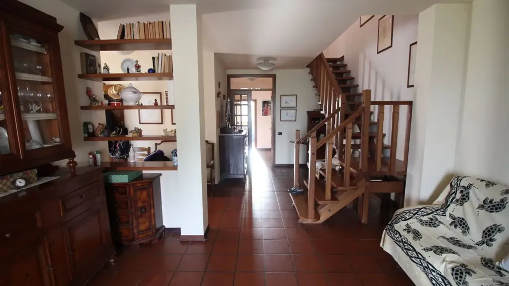 Hallway - Panoramic Apartment with Terraces in Montespertoli