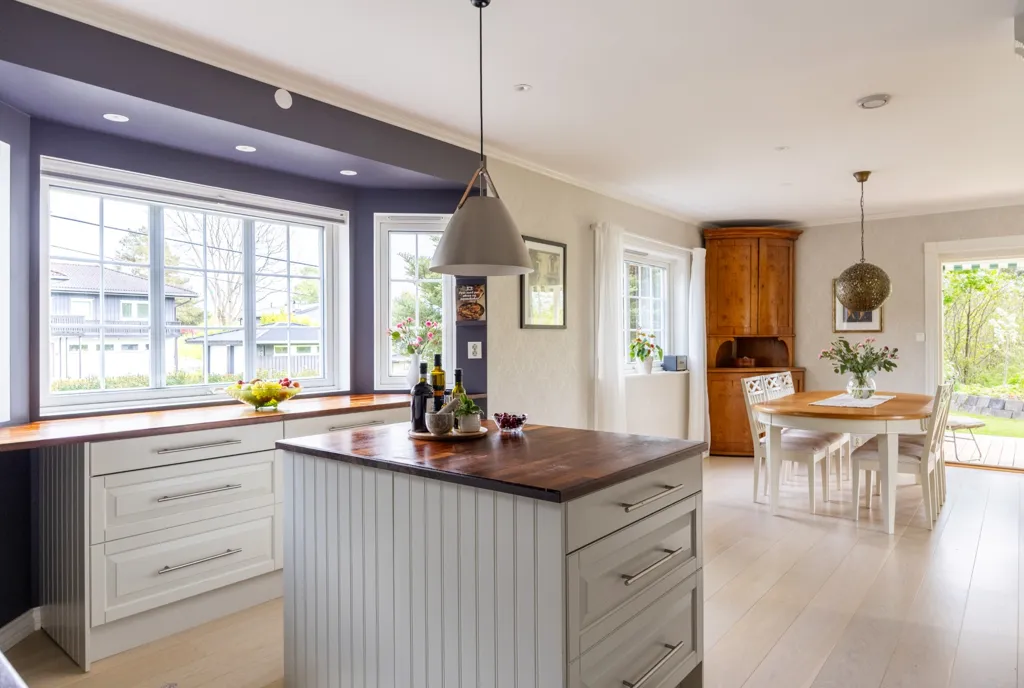 Cuisine - Sunny Detached House with Terrace in Nadderud