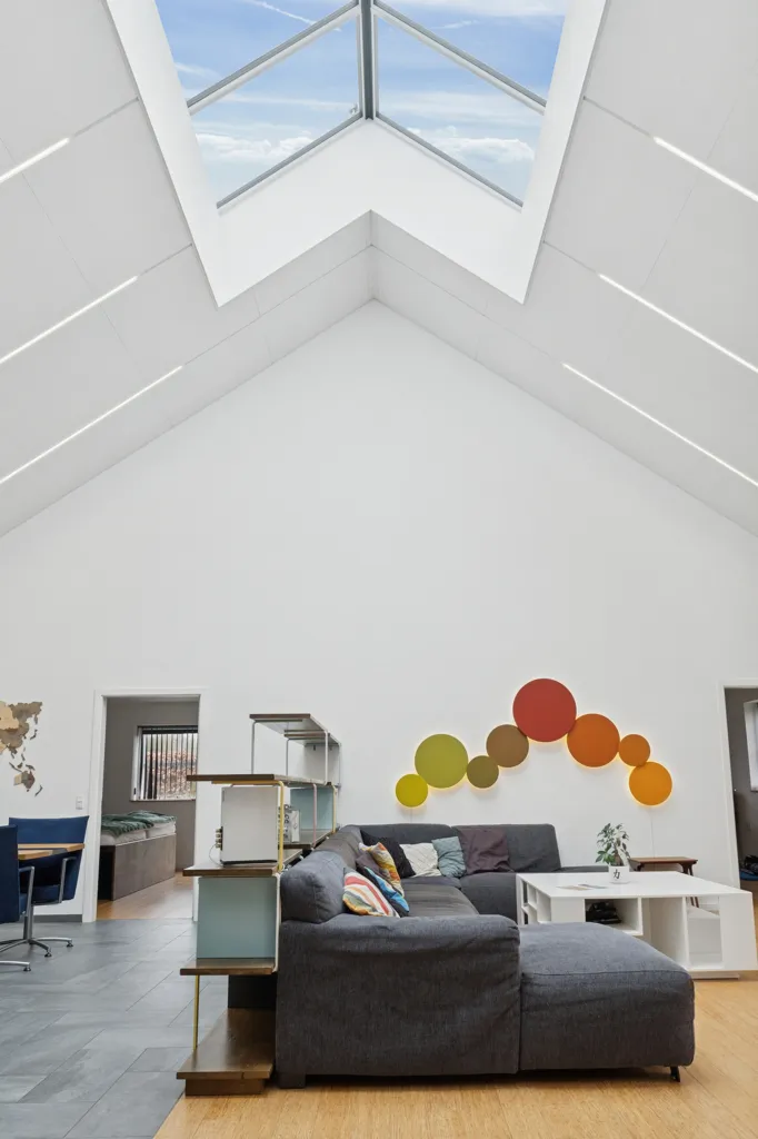 Séjour - Contemporary Villa with Garden in Holbæk