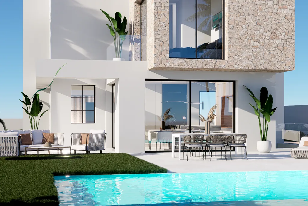 Piscine - Luxury Villa with Sea View in Finestrat